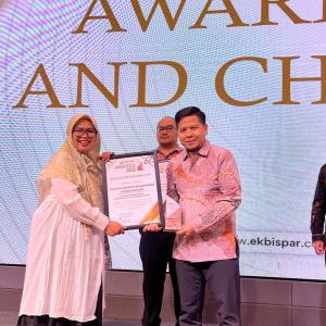 Honda Banten Raih Penghargaan EKBISPAR AWARD 2026 untuk Program Safety Riding